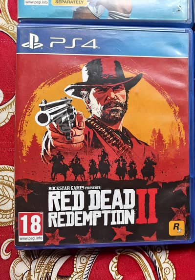 PS4 games red daed redemption 2