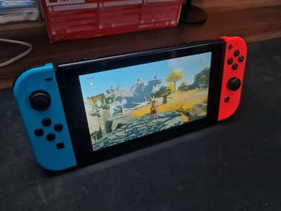 Nintendo Swtich with 2 Games