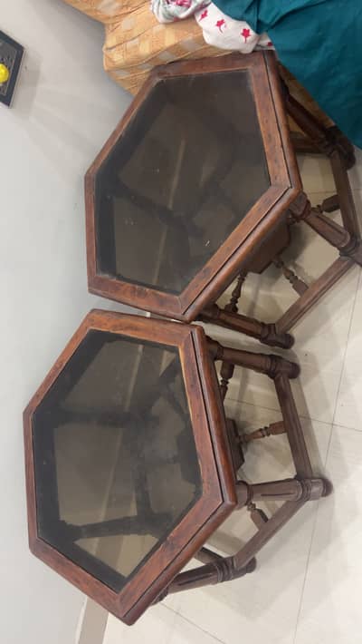 Center table pair for sale