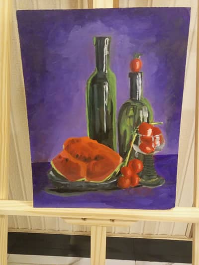 Still life oil painting by TLB Artist