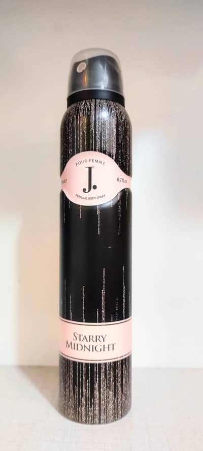 original J. body spray starry midnight