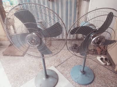 2 fans cooper winding perfect condition aik ki qeemat 6500 final like
