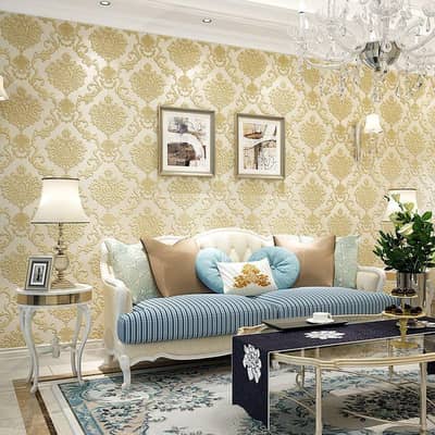 3D Wallpaper / Ceiling / Blind / Wooden Vinyl Floor / PVC WPC Panel /