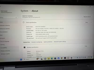 HP EliteBook x360 1030 G8 | i7 11th Gen | 16GB RAM | 512GB SSD | Touch