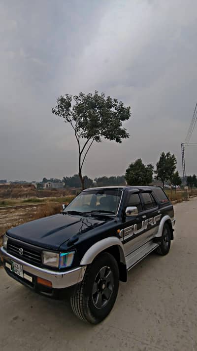 Toyota surf 1995 model  2013 registered  urgent for sale