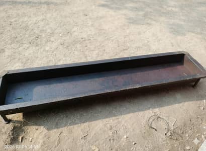 Bbq stand with Tikka kabab seekh