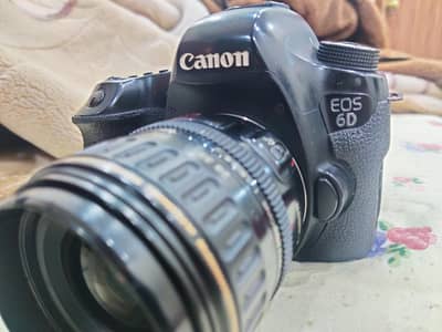 canon 6d dslr camera body with 2 lenses 28-80mm 50mm