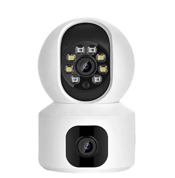 Wifi Double Lens Indoor CCTV security camera