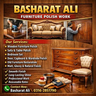 Premium Furniture Polish & Restoration / Furniture Polish Service