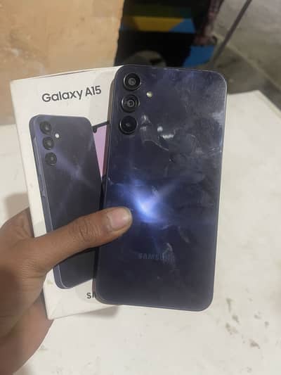 Samsung galaxy A15 6 128 pta approved with box