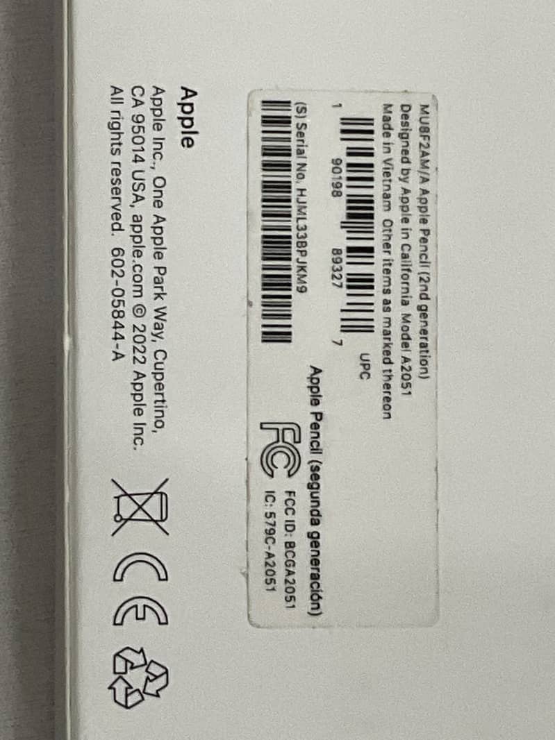 Apple Pencil (Second Generation) 2