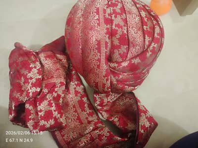 sherwani with kulla shoes and inner shalwar kameez