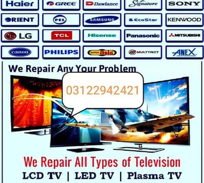 LCD. LED. Tv Repairing karachi Call. 03122942421 Home Services Availa