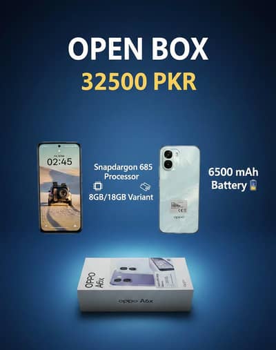 Royal Blue Oppo A6x