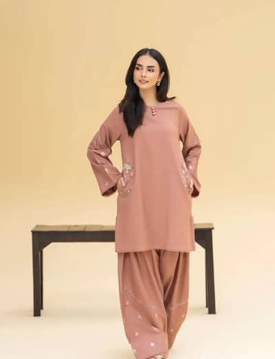 Mehrunisa Embroidered farshi shalwar