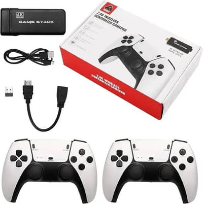 (M8 Pro) Game Stick 4K Video Game Console Retro Classic 2.4G