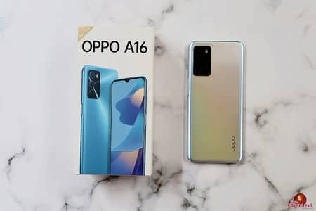 Oppo A16 Lush Piece 10/10 Complete Box + Charger