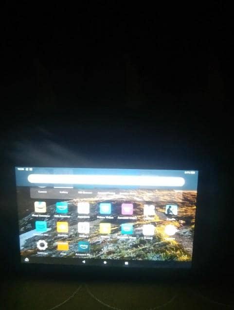 Amazon Fire tablet 1