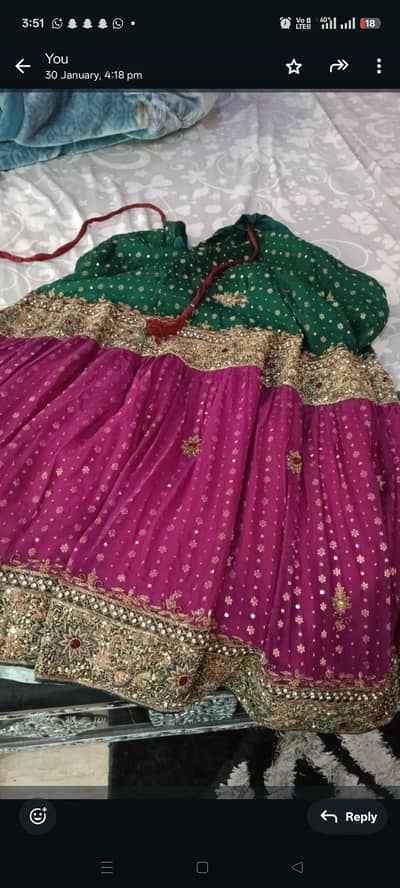 bridal lehnga