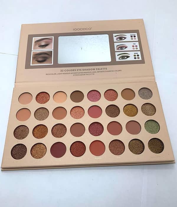 Eyeshadow Palette with 32 Matte Shades