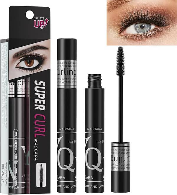 Lash Volumising Mascara Black - Telescopic Lift, Long-Lasting, No Clumps or Smudges
