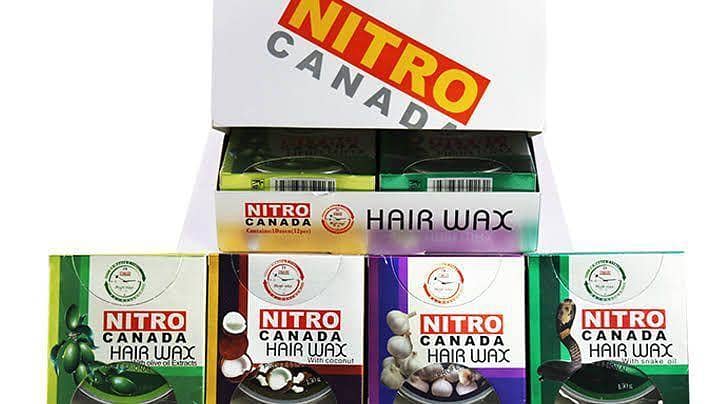 Nitro Canada Hair Wax: Styling Gel Wax for Women and Men