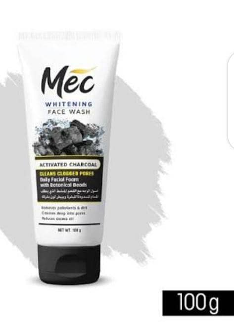 Activated Charcoal Whitening Face Wash