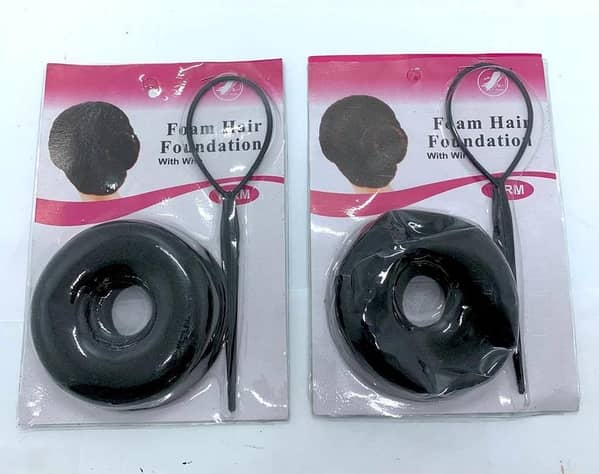 Hair Foundation Foam with Wire Black for Hair Styling