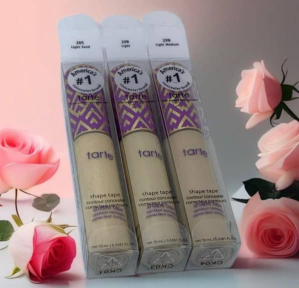 Tape Concealer – Full-Coverage Matte Under-Eye Concealer for Dark Circles, Redness, and Discoloration (Dermatologist-Tested, Vegan, Cruelty-Free, Long-Wearing)
