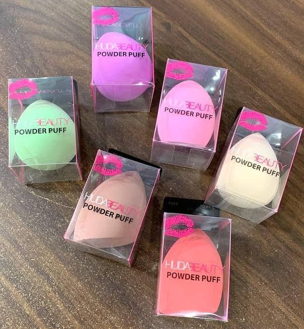 Hygea Beauty Blender Dropped Puff Sponge for Foundation – Non-Latex, Reusable Blending Sponge