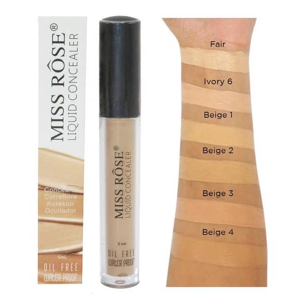 Oil-Free Waterproof Liquid Concealer 5ml – Long-Lasting, Lightweight Coverage