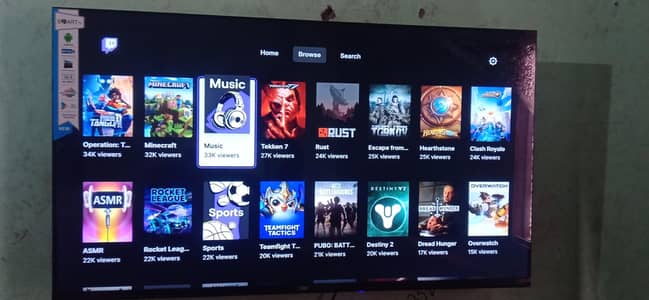 Haier Smart LED TV / Google TV 40 inch with Box