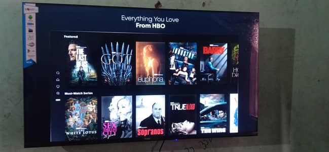 Haier Smart LED TV / Google TV 40 inch with Box