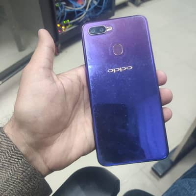 urgent sale oppo f9 4/64  ok phone pta official