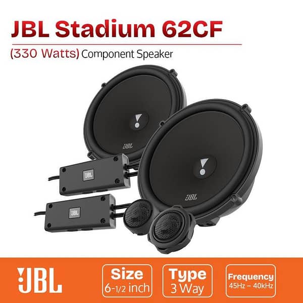 JBL Stadium 62CF Car Component Speaker 330W Original