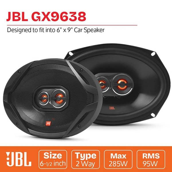 JBL GX9638 Car Speaker 6″ x 9″ 100W RMS / 210W Peak Original