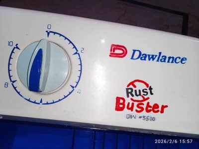 Dawlance washing machine twin tub model number DW-5500 EASY WASH