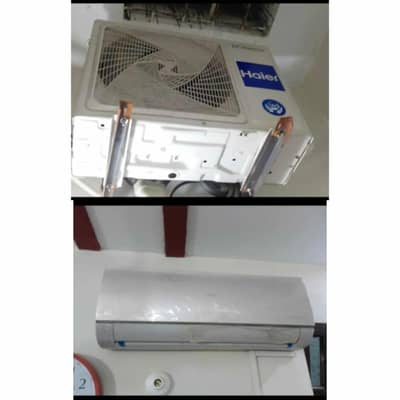 9 month use ha urgent sale ac Haier AC