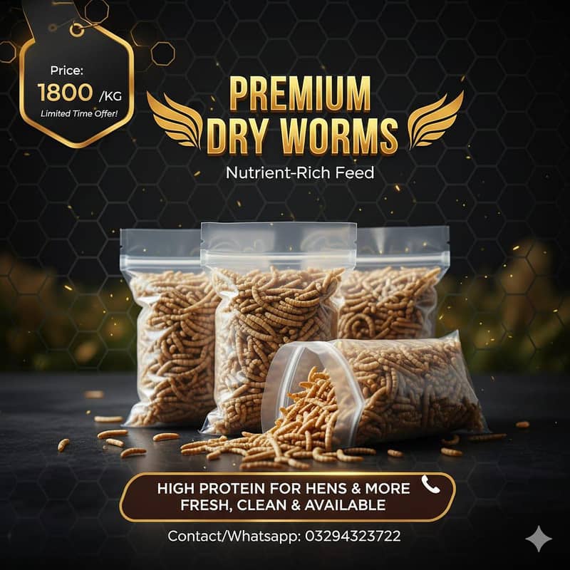 PRIMUM DRY WORMS 0