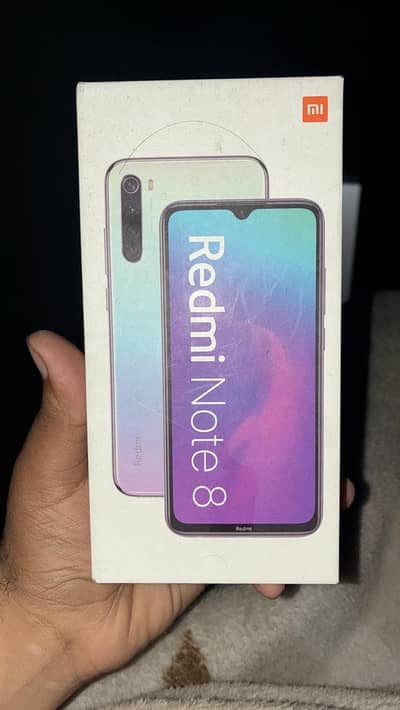 Redmi note 8 (4/64 ) with box