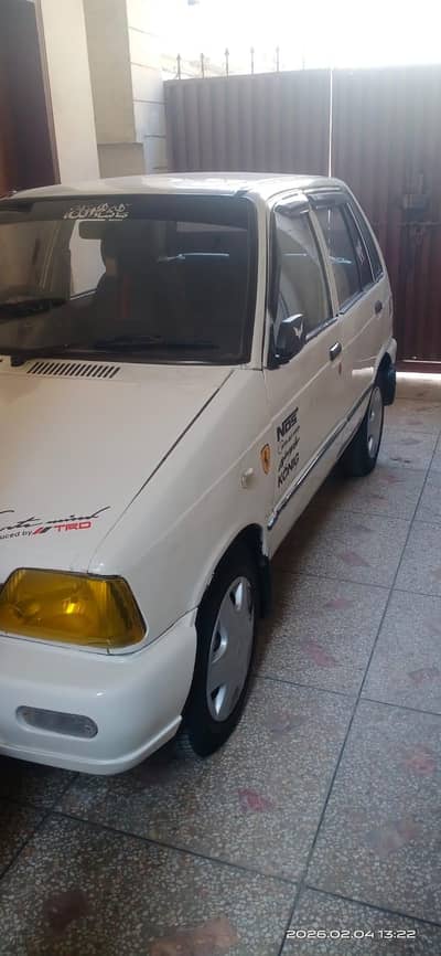 Suzuki Mehran VXR 2007 Model White Colour