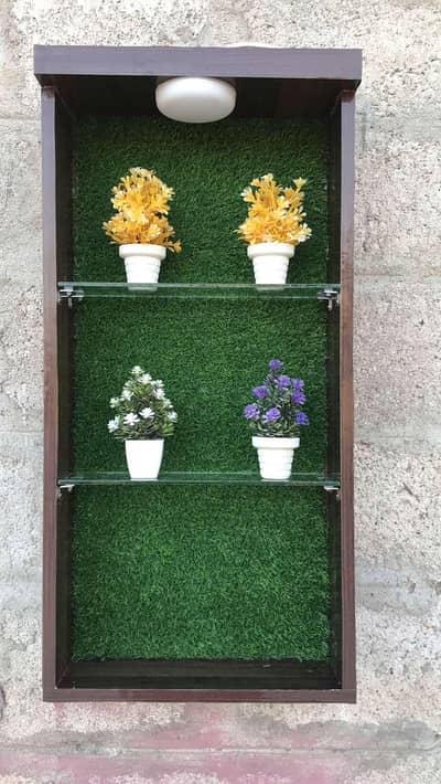 Wooden shelf new style light shelf