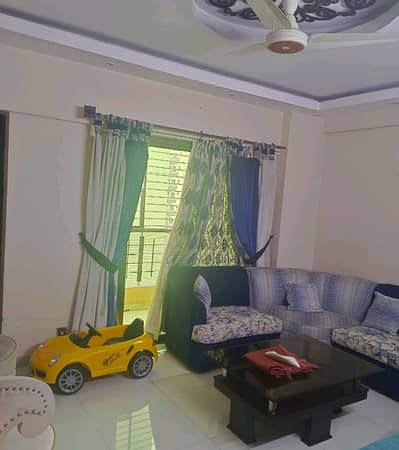 Prime Location 1700 Square Feet Flat In Beautiful Location Of Khalid Bin Walid Road In Khalid Bin Walid Road