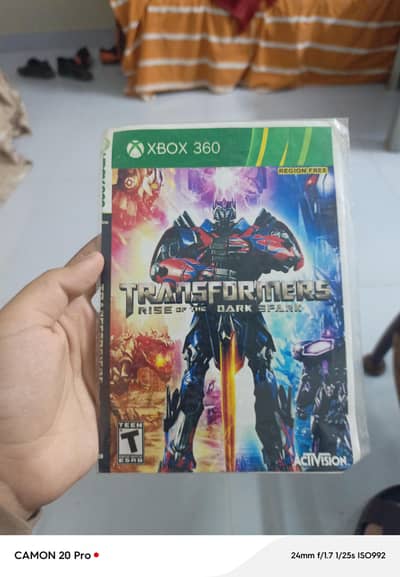 transformers raise of the dark spark 360 cd