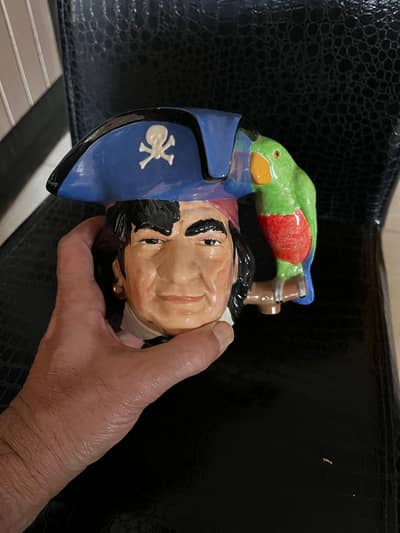 USA Original Long John Silver D6335 Royal Doulton & CO Character Jug