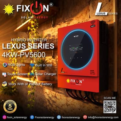Fixon 4kw PV 5000 Hybrid Inverter