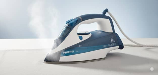 (Philips Steam Iron: Fast ironing and magical shine)