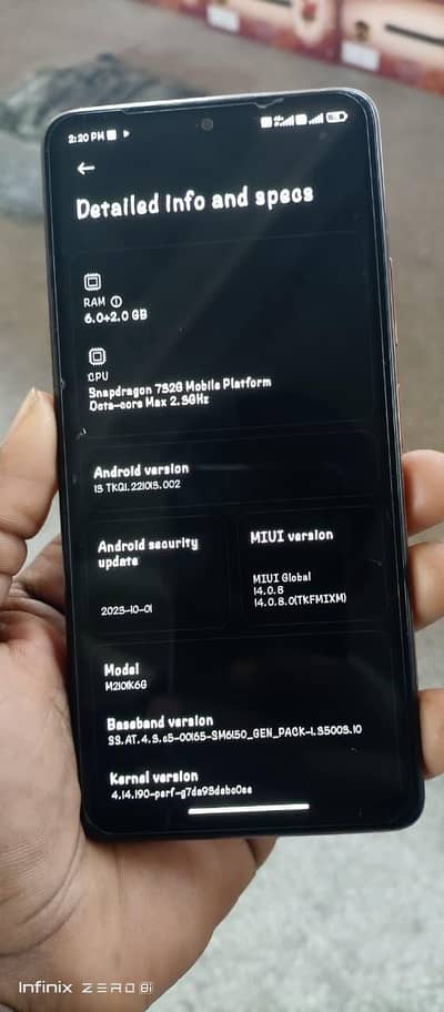 Redmi note 10 pro  6+2/128