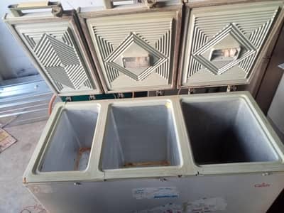 candy 3 door freezer