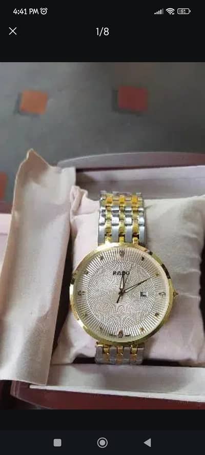 RADO SWISS GOLD COLOR.